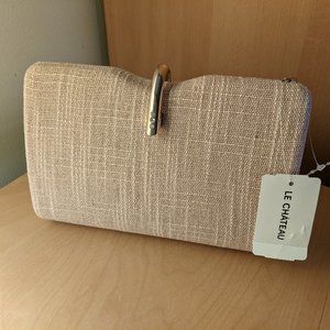 [NWT] Canvas Minaudière Clutch